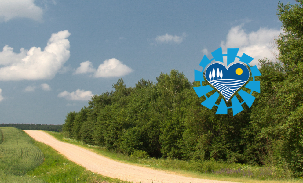 Rural background with RHTP Icon